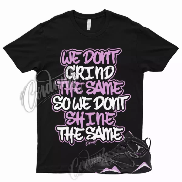 GRIND T Shirt to Match 7 GS Barely Grape Rush Fuchsia 1 Mid Purple Lilac Air Jezsport.com