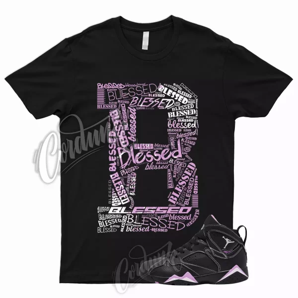 SUCCESS T Shirt to Match 7 GS Barely Grape Rush Fuchsia 1 Mid Purple Lilac Air Jezsport.com