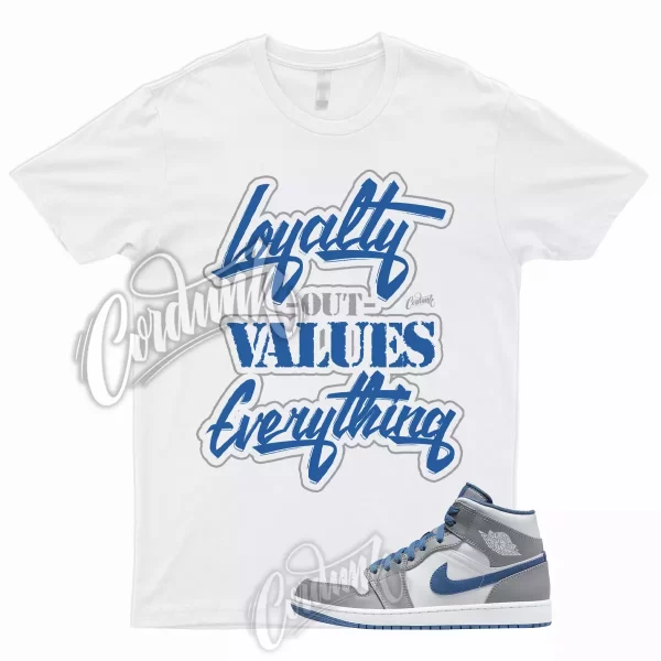 LYLTY T Shirt for 1 Mid True Blue Cement Shadow Grey 3 Low High Dunk Jordan Jezsport.com