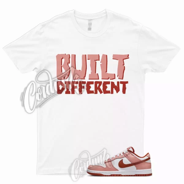 BUILT Shirt to Match Dunk Low Red Stardust Rugged Orange White Star Dust High 1 Jezsport.com