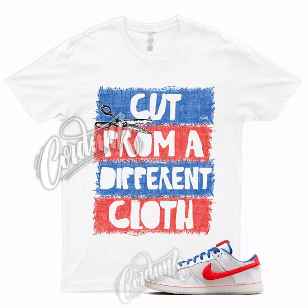 CUT T Shirt to Match Dunk Low Year of the Rabbit White Crimson Varsity Royal 1 Jezsport.com