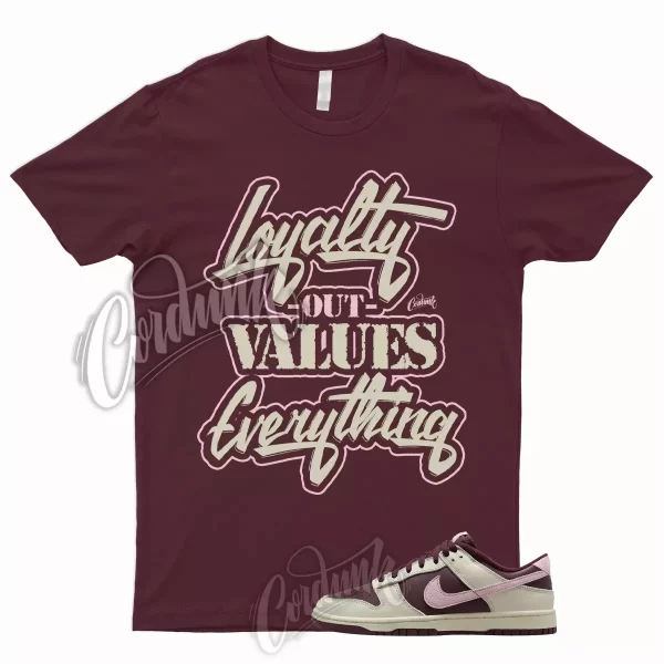 LYLTY T Shirt to Match Dunk Low Valentines Day Pale Ivory Medium Soft Pink Night Jezsport.com