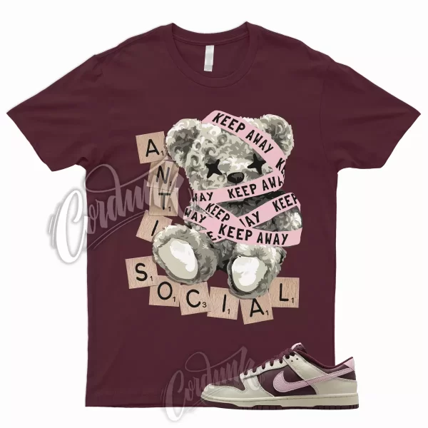 ANTI T Shirt to Match Dunk Low Valentines Day Pale Ivory Medium Soft Pink Night Jezsport.com