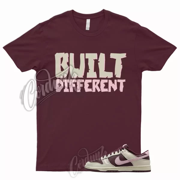 BUILT T Shirt to Match Dunk Low Valentines Day Pale Ivory Medium Soft Pink Night Jezsport.com