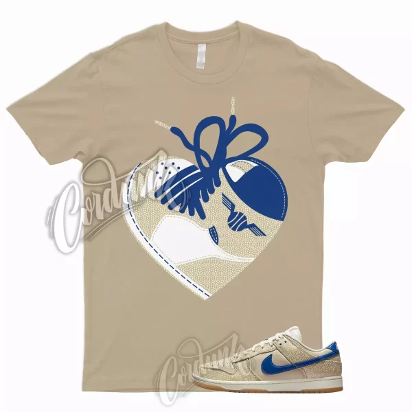 HEART Shirt for Dunk Low Montreal Bagel Sesame Blue Jay Sail Sand Drift To Match Jezsport.com