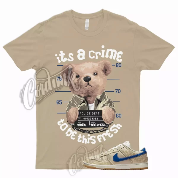 CRIME Shirt for Dunk Low Montreal Bagel Sesame Blue Jay Sail Sand Drift To Match Jezsport.com