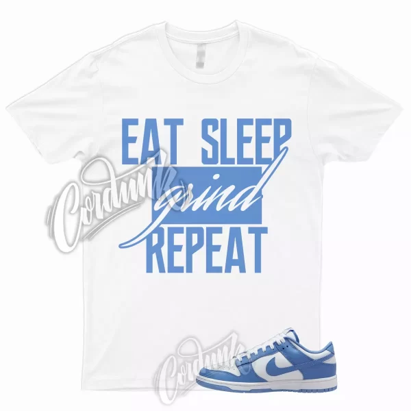 REPEAT T Shirt to Match Dunk Low Polar Blue Mid High University 1 Air Force Max Jezsport.com