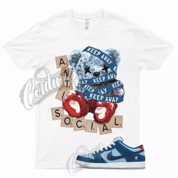 ANTI T Shirt SB Dunk Low Why So Sad Coastal Blue Light Current Yellow Red Match Jezsport.com