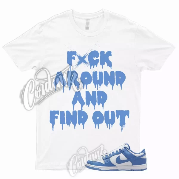 FAFO T Shirt to Match Dunk Low Polar Blue Mid High University 1 Air Force Max Jezsport.com