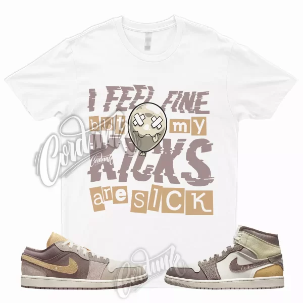 SICK T Shirt 1 Mid Craft Inside Out Taupe Haze Fossil Stone Gold Muslin Match Jezsport.com