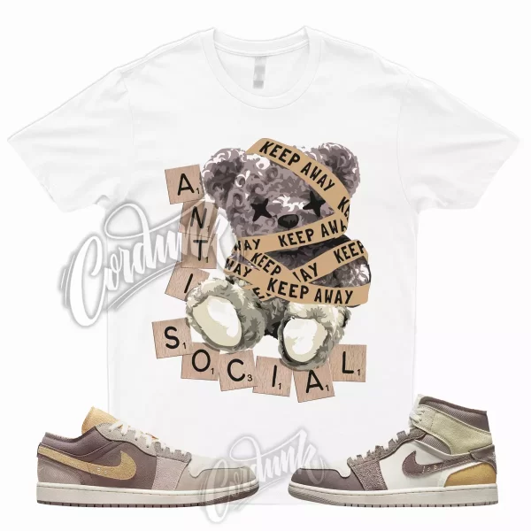 ANTI T Shirt 1 Mid Craft Inside Out Taupe Haze Fossil Stone Gold Muslin Match Jezsport.com