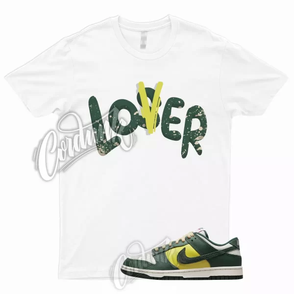 LO T Shirt Dunk Low Noble Green Sail Opti Yellow Picante Red SE To Match Jezsport.com