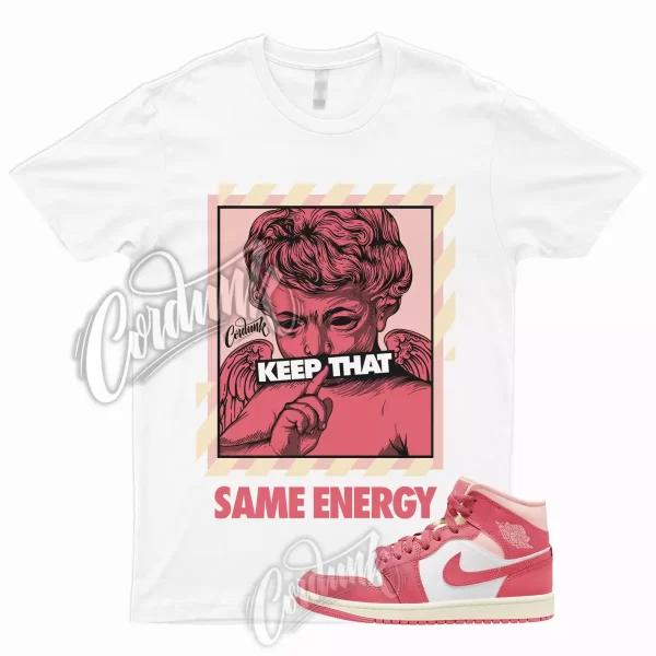 ENERGY T Shirt 1 Mid Strawberries And Cream Sea Coral Atmosphere To Match WMNS Jezsport.com