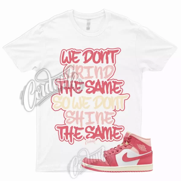 GRIND T Shirt 1 Mid Strawberries And Cream Sea Coral Atmosphere To Match WMNS Jezsport.com