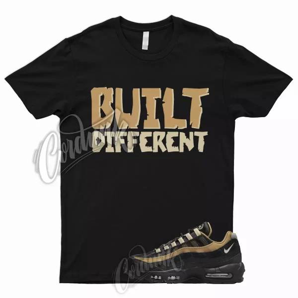 BUILT T Shirt for Air Max 95 Elemental Gold Tan Silver Wheat Rattan To Match 1 Jezsport.com