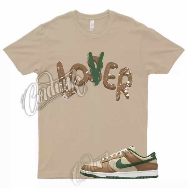 LO T Shirt for Dunk Low Tan Green Rattan Gorge Sail Dark Driftwood To Match 1 Jezsport.com