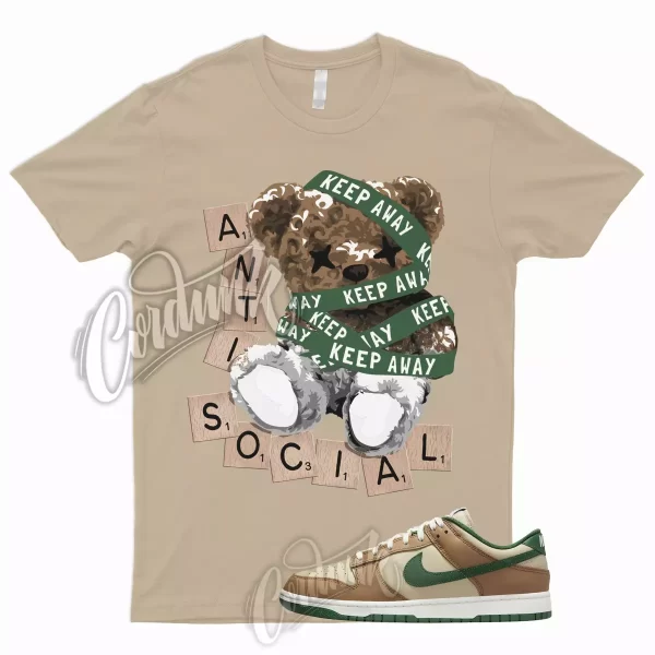 ANTI T Shirt for Dunk Low Tan Green Rattan Gorge Sail Dark Driftwood To Match 1 Jezsport.com