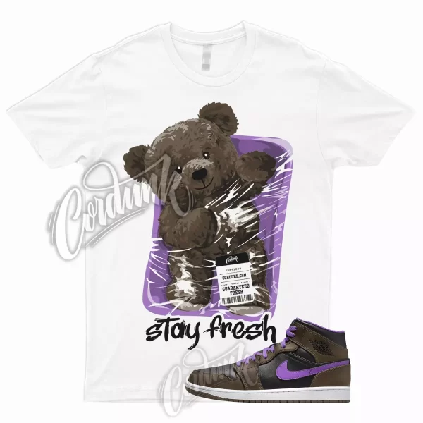 STAY T Shirt for AJ1 1 Black Mid Palomino Wild Berry Jordan Brown To Match Low Jezsport.com