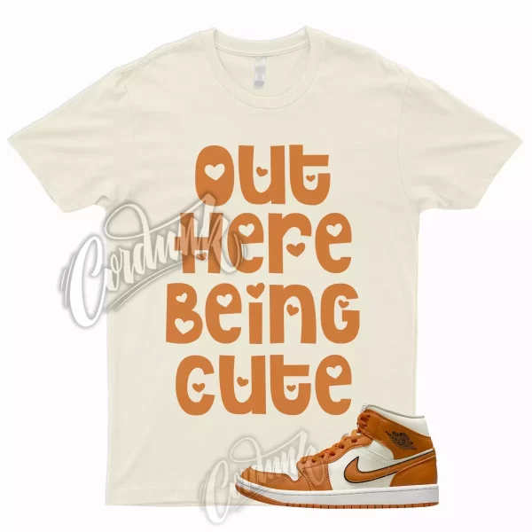 CUTE T Shirt for AJ1 1 Mid SE WMNS Coconut Milk Sport Spice To Match Dunk Low Jezsport.com