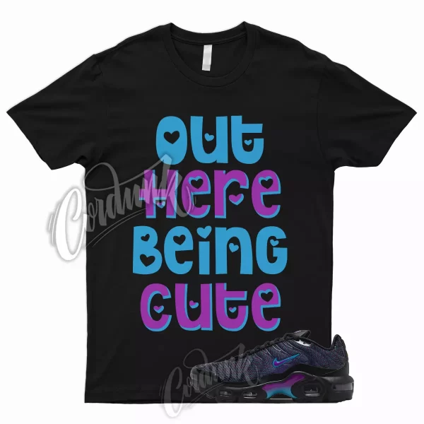 CUTE T Shirt for Air Max Plus Spirograph Baltic Blue Vivid Purple To Match 1 Jezsport.com