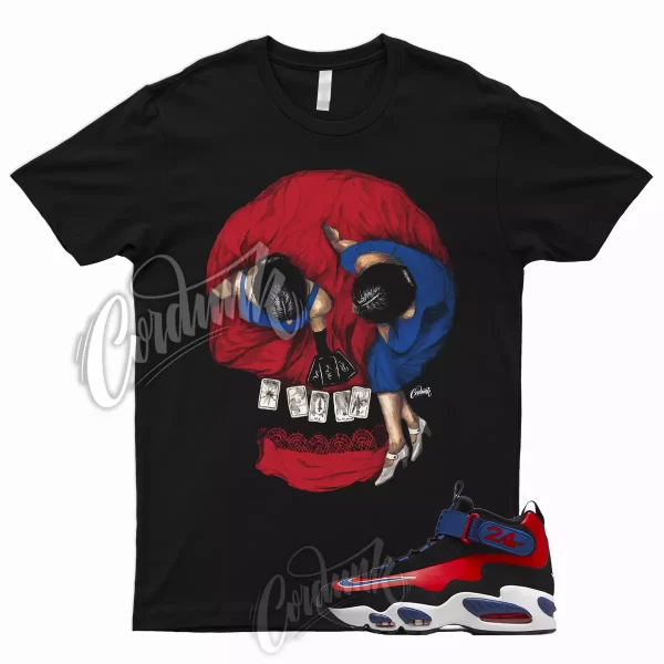 VIEWS T Shirt for Black USA Griffey Air Max 1 Deep Royal University Red To Match Jezsport.com