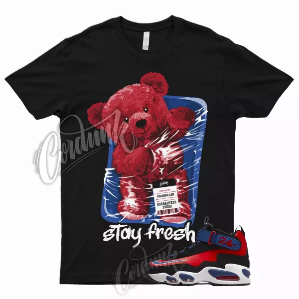 STAY T Shirt for Black USA Griffey Air Max 1 Deep Royal University Red To Match Jezsport.com