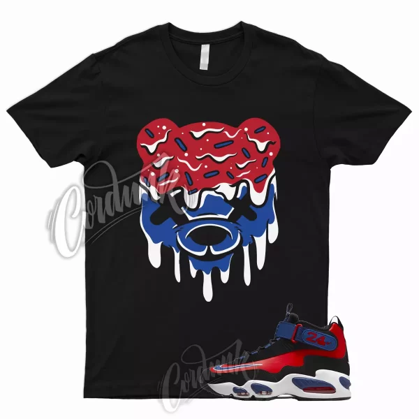 DRIPPY Shirt for Black USA Griffey Air Max 1 Deep Royal University Red To Match Jezsport.com