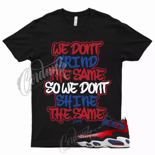 GRIND T Shirt for Black USA Griffey Air Max 1 Deep Royal University Red To Match Jezsport.com