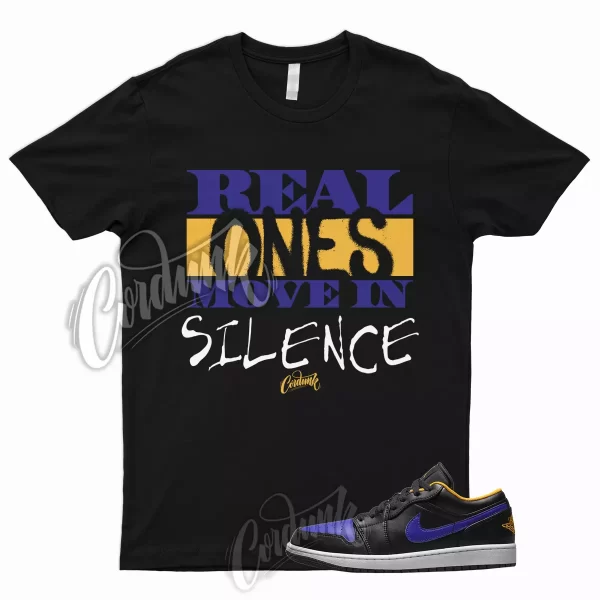 R1 T Shirt for AJ1 1 Low Black Dark Concord Taxi Lakers Mid High To Match Jezsport.com