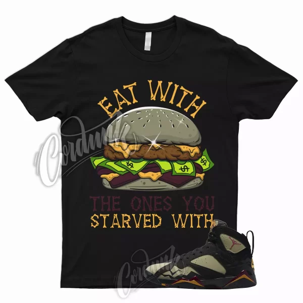 EAT T Shirt for AJ7 7 Black Olive Cherrywood Red Neutral Chutney To Match 1 Jezsport.com