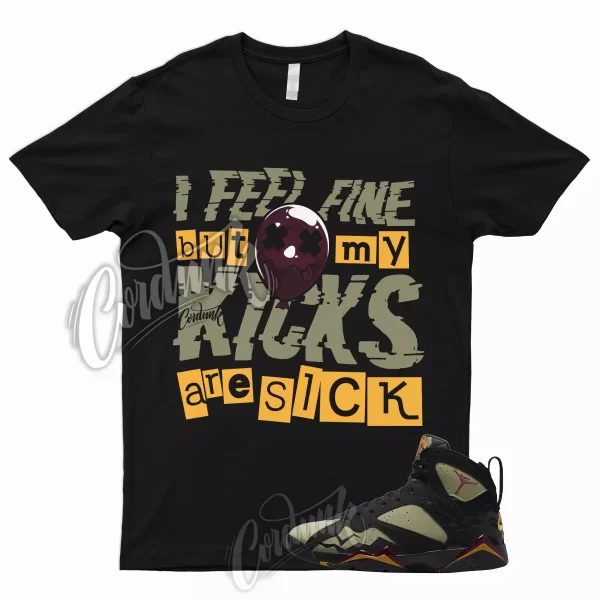 SICK T Shirt for AJ7 7 Black Olive Cherrywood Red Neutral Chutney To Match 1 Jezsport.com