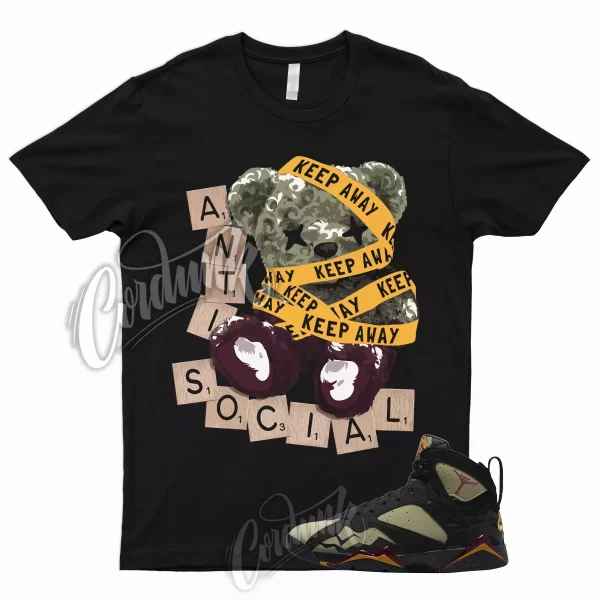 ANTI T Shirt for AJ7 7 Black Olive Cherrywood Red Neutral Chutney To Match 1 Jezsport.com