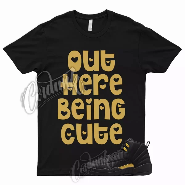 CUTE T for 12 Taxi Yellow Pollen University Gold 1 Mid High Dunk Shirt To Match Jezsport.com