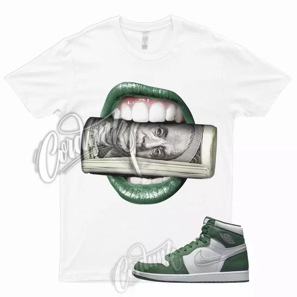 ROLL T for 1 Retro Gorge Green High Metallic Silver White Shirt To Match Pine Jezsport.com