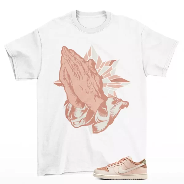 Blessed Sneaker Shirt White to Match Dunk Low Trocadéro Gardens FV5926-200 Jezsport.com