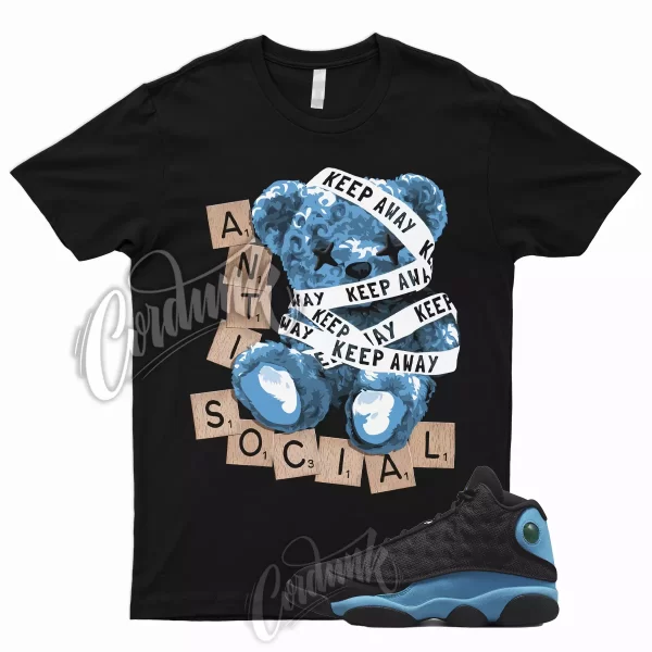 ANTI T for 13 University Blue UNC Black Powder Carolina Low Mid High T Shirt 6 3 Jezsport.com