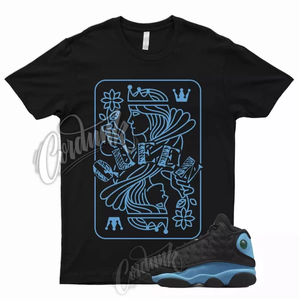 QUEEN for 13 University Blue UNC Black Powder Carolina Low Mid High T Shirt 6 3 Jezsport.com