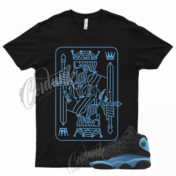 KING T for 13 University Blue UNC Black Powder Carolina Low Mid High T Shirt 6 3 Jezsport.com