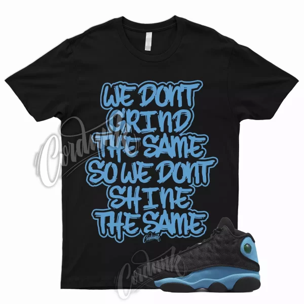 GRIND for 13 University Blue UNC Black Powder Carolina Low Mid High T Shirt 6 3 Jezsport.com