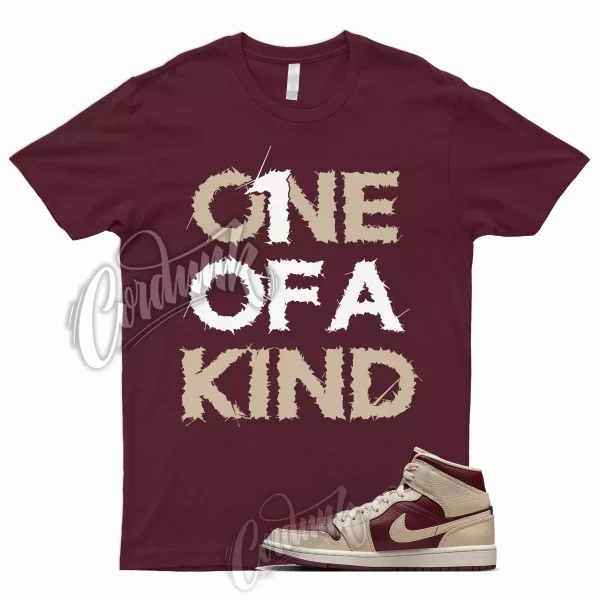 1OAK T for 1 Mid Split Beach Cherrywood Red Beach Burgundy Shirt To Match Dunk Jezsport.com