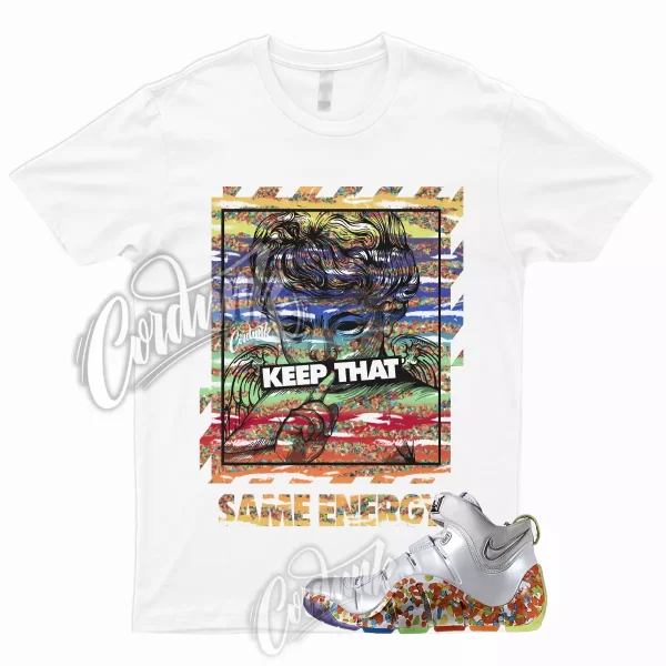 ENERGY for Lebron 4 Fruity Red Green Varsity Purple Pebbles Shirt To Match Dunk Jezsport.com