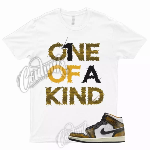 1OAK T for 1 Mid Wear Away White Black Orange Shirt To Match AJ1 Taxi Pollen Jezsport.com