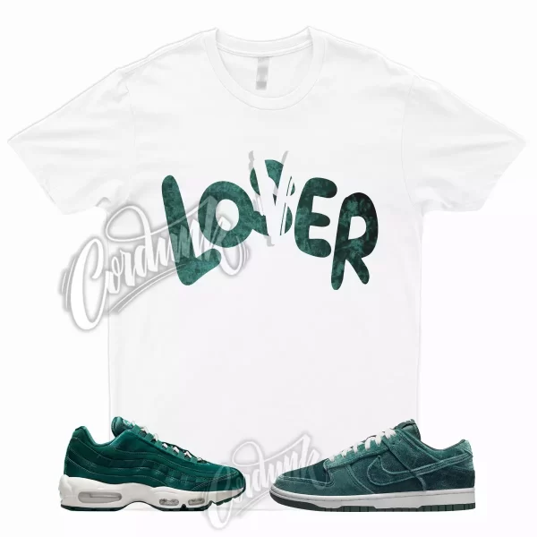 LO T for Dunk Low Air Max 95 Velvet Teal Green Spruce Black Shirt To Match Jezsport.com