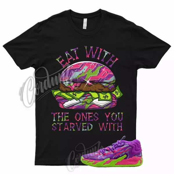 EAT T Shirt for P UMA MB.03 Toxic Purple Glimmer Green Gecko Ball Pink 1 Jezsport.com