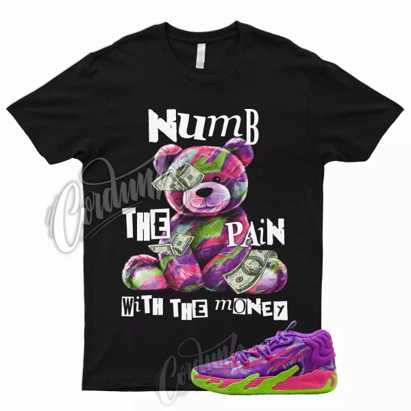 NUMB T Shirt for P UMA MB.03 Toxic Purple Glimmer Green Gecko Ball Pink 1 Jezsport.com