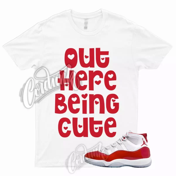 CUTE Shirt for 11 Cherry Red Heritage Varsity Gym University Bred Win Like 96 1 Jezsport.com