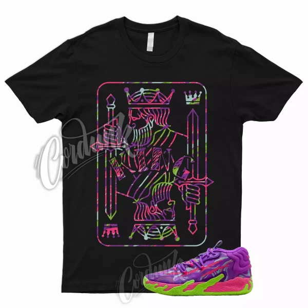 KING T Shirt for P UMA MB.03 Toxic Purple Glimmer Green Gecko Ball Pink 1 Jezsport.com