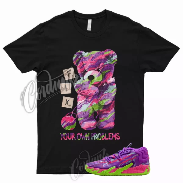 FIX T Shirt for P UMA MB.03 Toxic Purple Glimmer Green Gecko Ball Pink 1 Jezsport.com