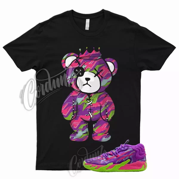 CROWN T Shirt for P UMA MB.03 Toxic Purple Glimmer Green Gecko Ball Pink 1 Jezsport.com