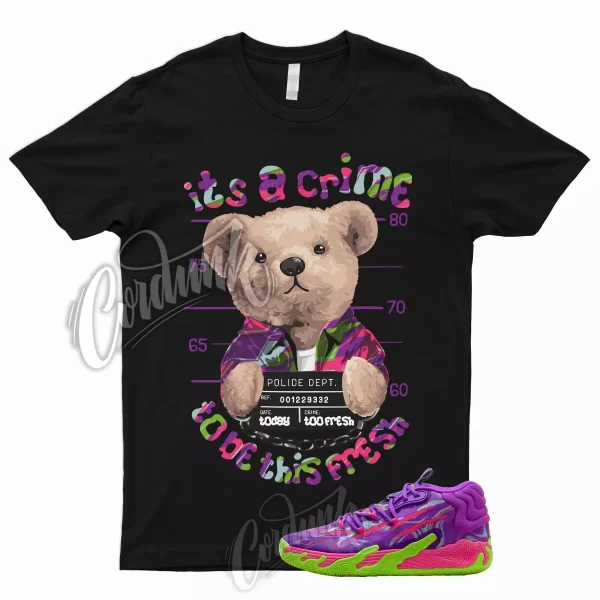 CRIME T Shirt for P UMA MB.03 Toxic Purple Glimmer Green Gecko Ball Pink 1 Jezsport.com